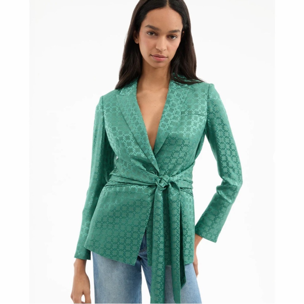 Veronica Beard Issel Wrap Jacket US 4